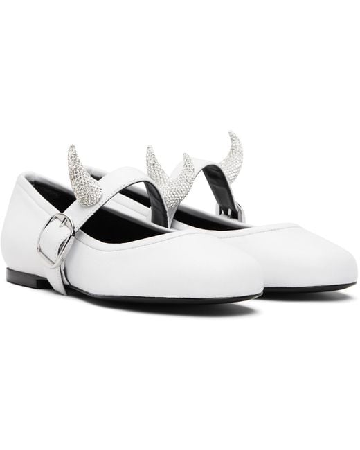 Coperni Black Disney Horn Ballerina Flats