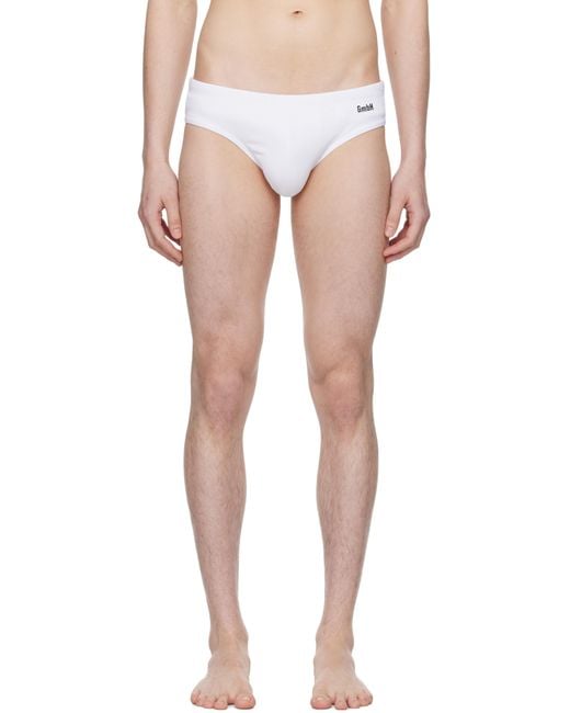 GmbH White Elensee Swim Briefs for men