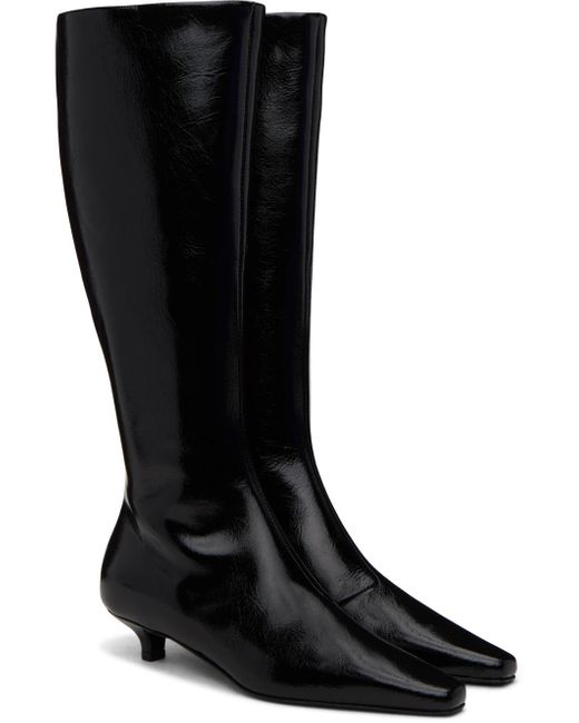 Totême  Toteme Black 'the Slim' Knee-high Boots