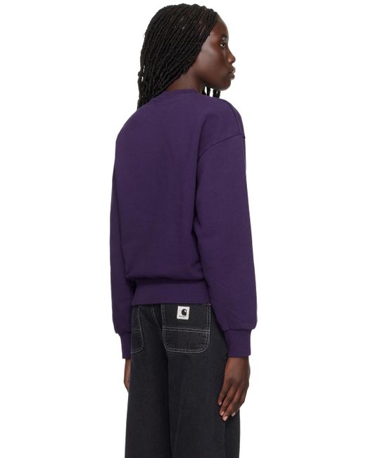 Carhartt Purple Casey Sweatshirt