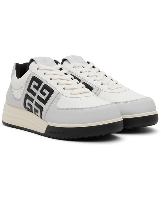 Givenchy Black G4 Leather Sneakers for men