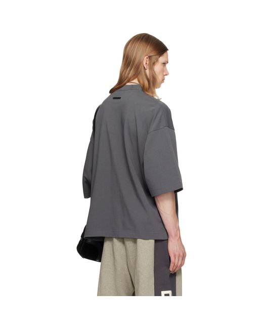 Fear Of God Gray Merch T-Shirt for men