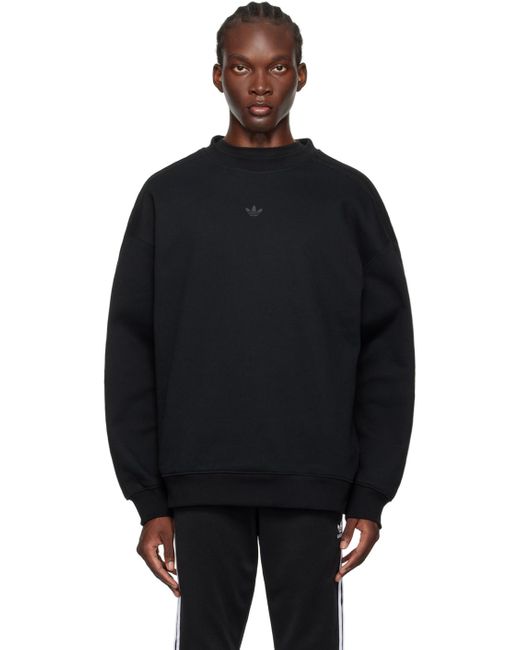 メンズ Adidas Originals ブラック Field Issue Essentials スウェットシャツ Black