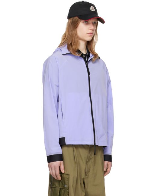 Moncler Purple Kurz Jacket for men