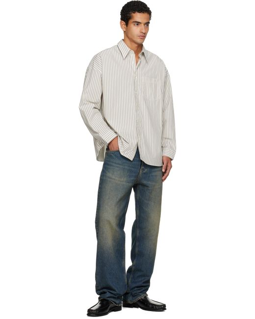 sunflower Blue Loose Jeans for men