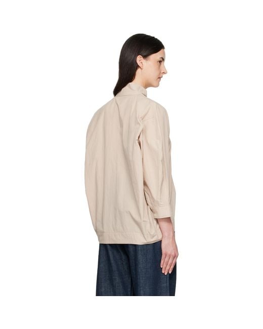 Lemaire Natural Scarf Blouse