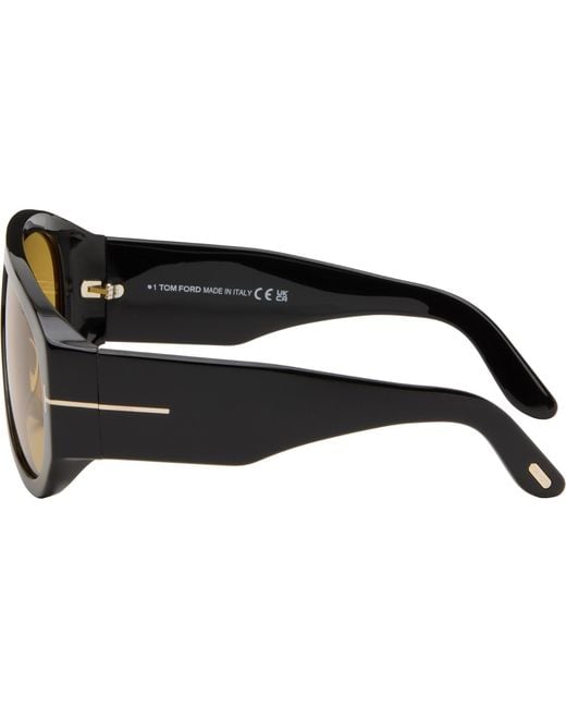 Tom Ford Black Bronson Sunglasses for men