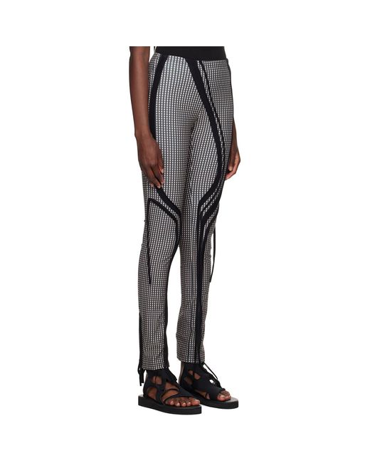 OTTOLINGER Black Green & Pink Strappy leggings