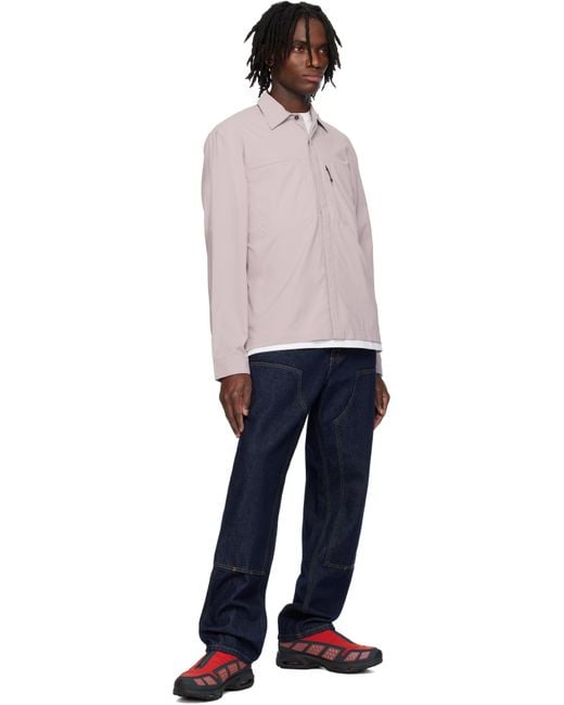 メンズ The North Face トープ Lightrange 長袖シャツ Pink