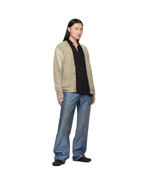 Our Legacy Black Parallel Cardigan for men