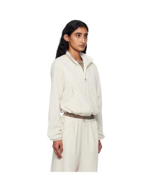 On Shoes White Track Jacket
