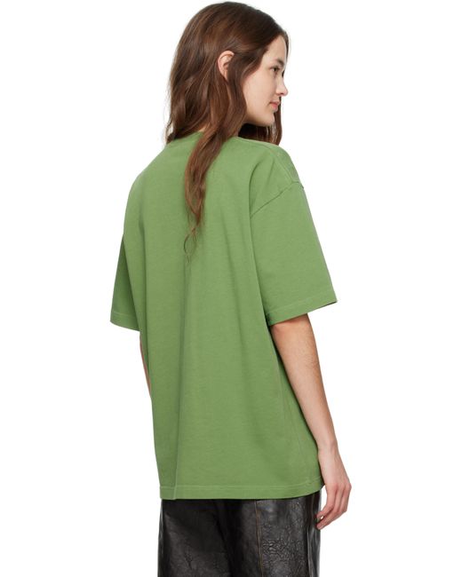 J.W. Anderson グリーン Diorama プリントTシャツ Green