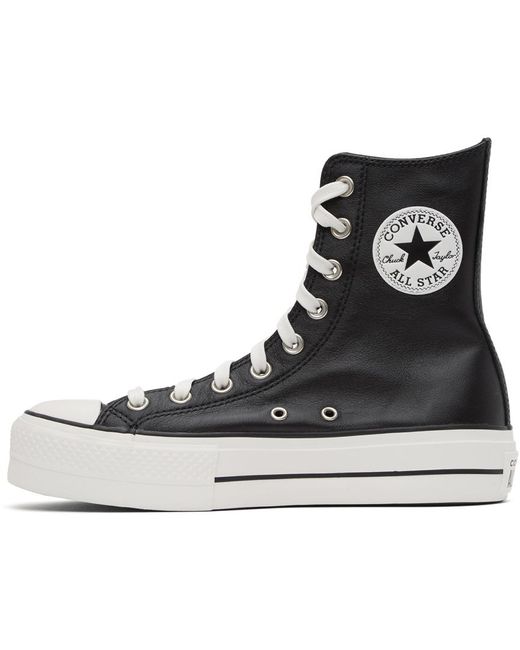 Converse Black All Star Extra High Platform Sneakers for Men | Lyst