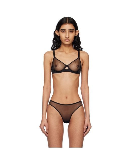 Agent Provocateur Black Lucky Bra