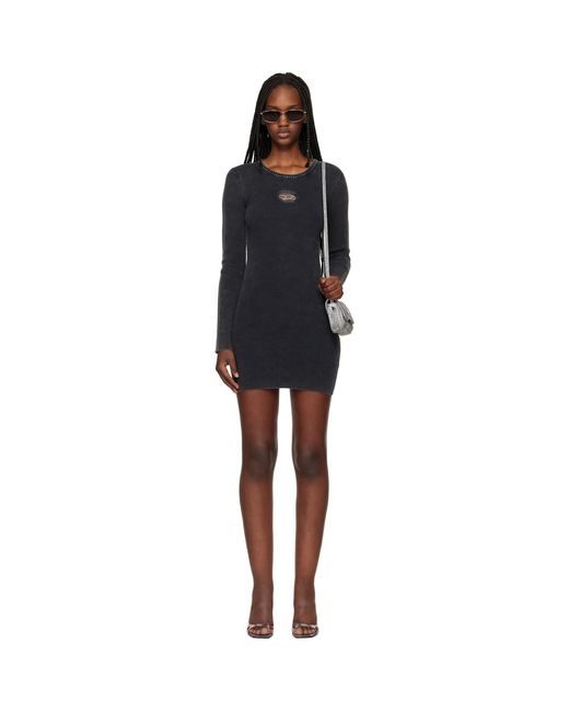 DIESEL Black M-Anchorage-Ls Minidress