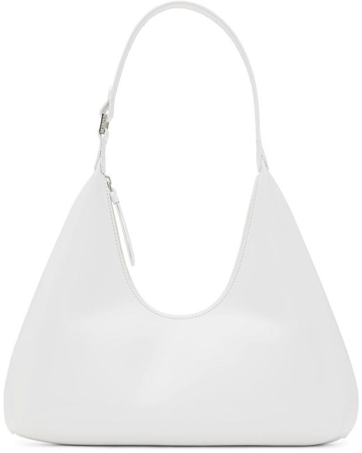 By Far White Amber Bag