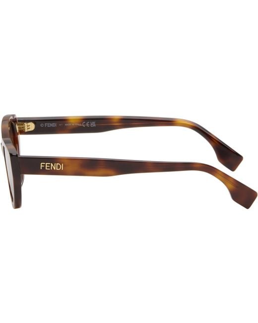 Fendi Black Lettering Sunglasses