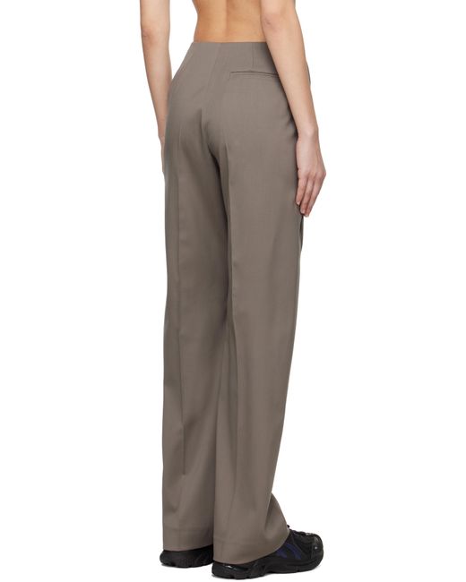 【関税込み】Kiko Kostadinov グレー Seneca テーラードパンツ Kiko Kostadinov Seneca Tailored Trousers | Lyst