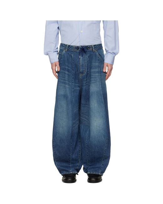 Needles Blue H.D. Jeans for men