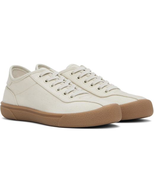 The Row Black Canvas Sneakers