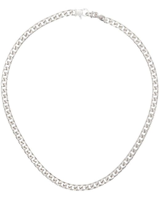 Tom Wood Metallic Frankie Chain Necklace for men