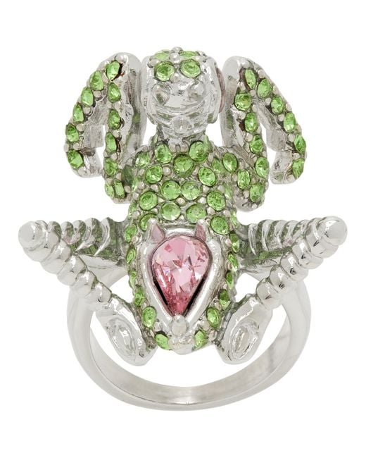 Collina Strada Green Mantis Ring