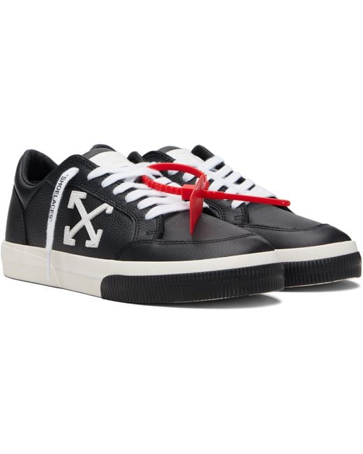 Off-White c/o Virgil Abloh メンズ ブラック Vulcanized Low 