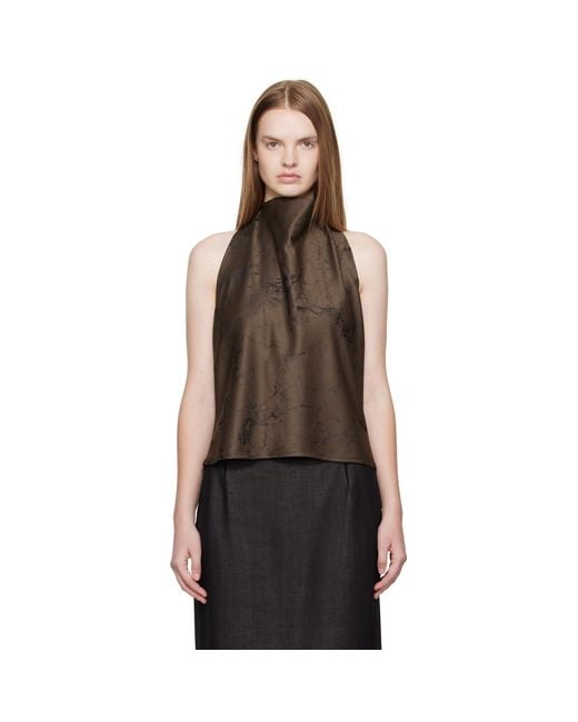 La Collection Black Jeanne Top