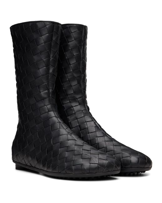 Bottega Veneta Black Anatomic Boots