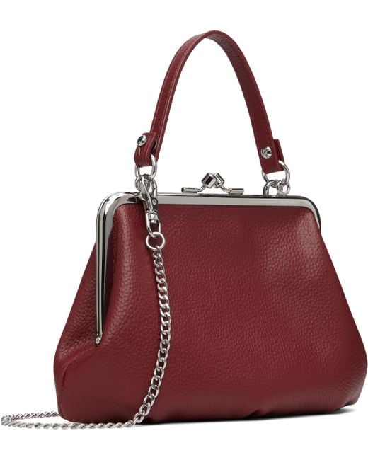 Vivienne Westwood Purple Granny Frame Bag