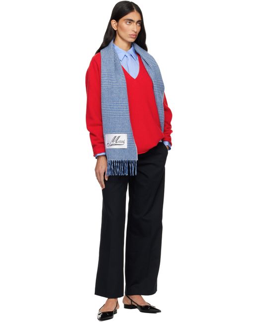 Marni Black Wool Scarf