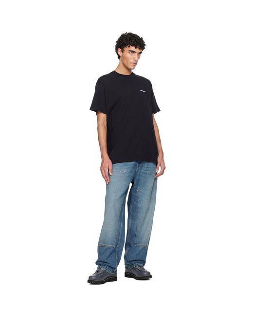 Carhartt Blue Og Double Knee Jeans for men
