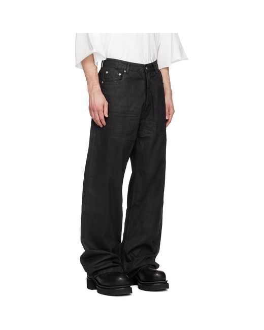 Rick Owens Black Temple Geth Jeans for men