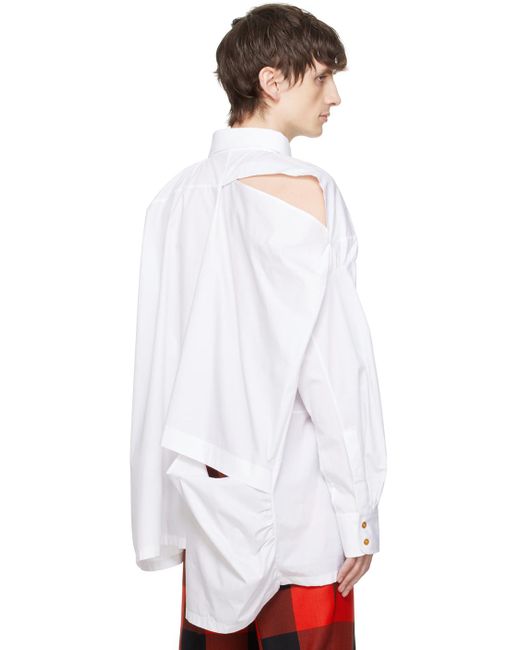 Vivienne Westwood White Gib Shirt for men
