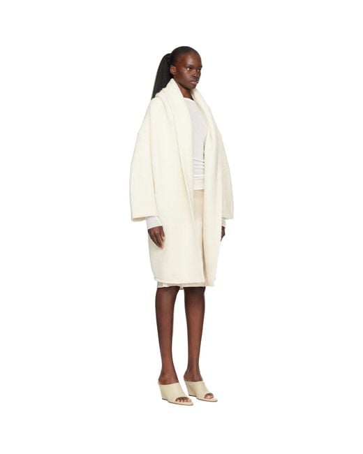 Lauren Manoogian Natural Off- Capote Coat