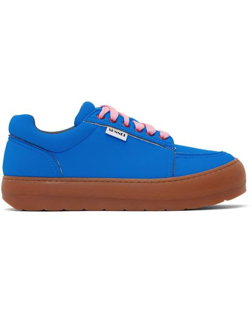 Sunnei Blue Dreamy Sneakers for men