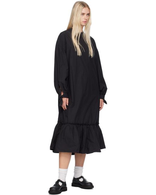 YMC Black Rushmore Midi Dress
