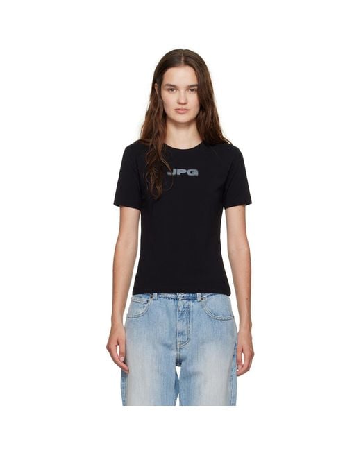 Jean Paul Gaultier Black 'The Jpg' Baby T-Shirt