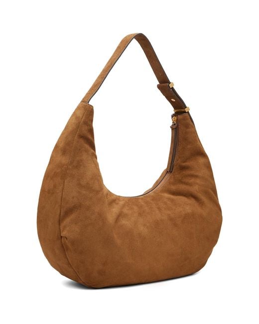 Rag & Bone Brown Hudson Large Suede Bag
