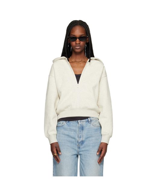 Fear Of God Black Signature Classic Half Zip Hoodie
