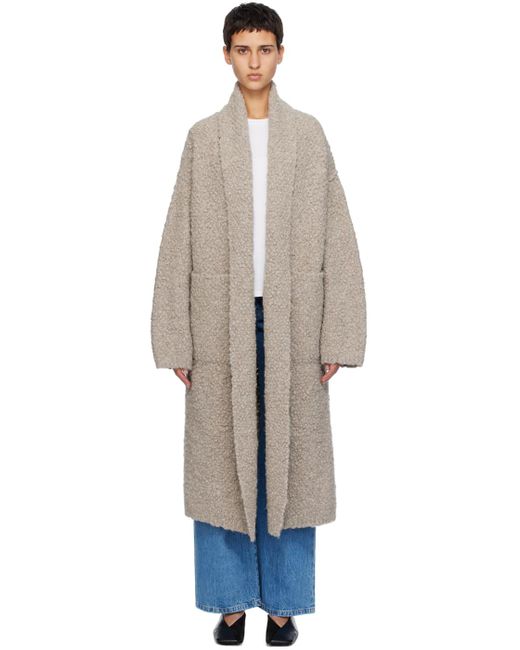 Lauren Manoogian Blue Berber Coat