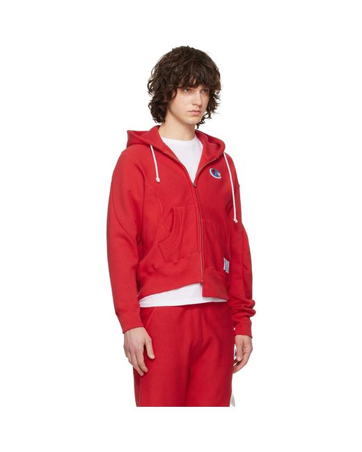 Undercover Red Champion Edition Uc2E1802-1 Hoodie for men