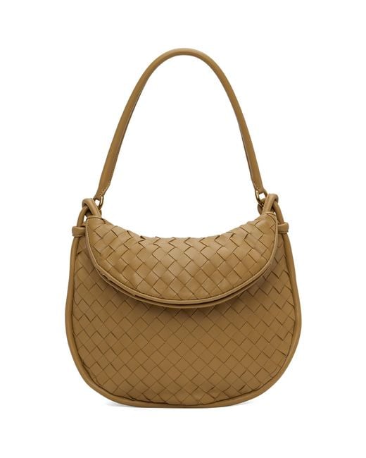 Bottega Veneta Brown Tan Medium Gemelli Bag