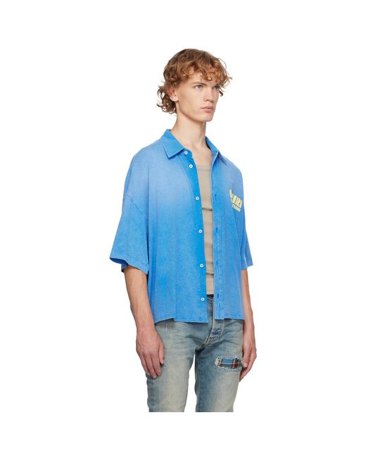 Amiri Blue 1994' Camp Shirt for men