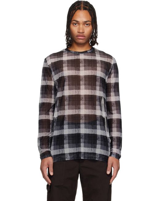 Dries Van Noten Black Printed T-Shirt for men