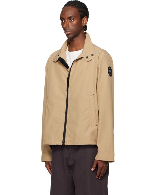 Canada Goose Natural Tan Label' Rosedale Jacket for men