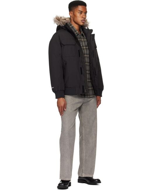 The North Face Black Mcmurdo Bomber Down Jacket for men
