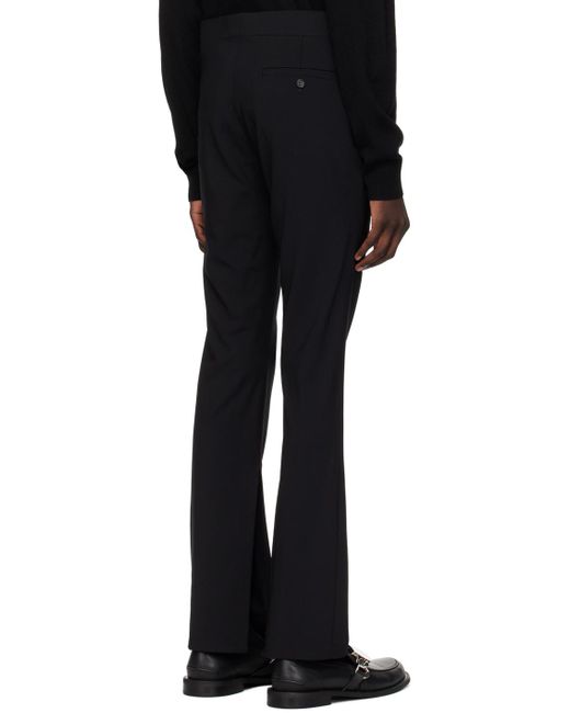 J.W. Anderson Black Tailored Trousers for men