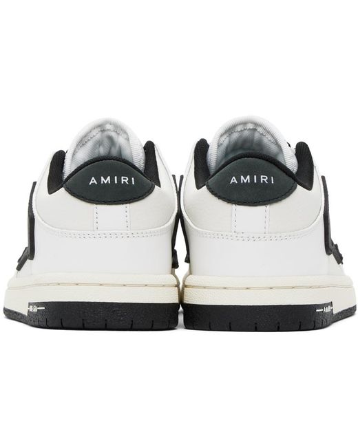 Amiri Black Skel Top Low Sneakers