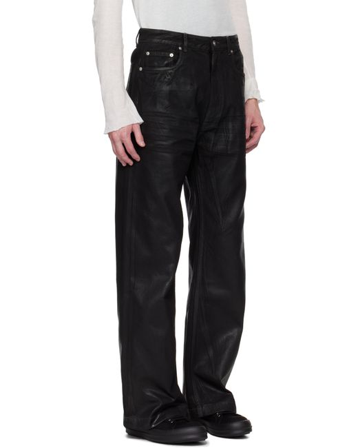 メンズ Rick Owens ブラック Hollywood Geth ジーンズ Black